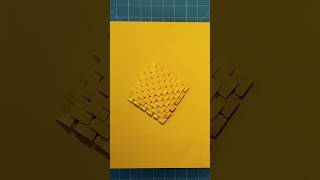 Multi stage clover tessellation origami designed by Shuzo Fujimoto | Tessellation | DIY | Tutorial