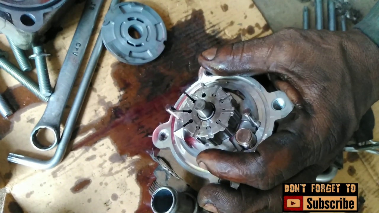 PowerSteering Pump Disassembly L Tata 407 YouTube PowerSteering Pump Disassembly L Tata 407 YouTube