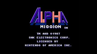 Полное прохождение Миссия Альфа (Alpha Mission) nes