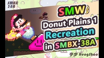 [SMBX-38A] SMW Donut Plains 1 Recreation in SMBX-38A