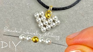 Easy Beaded Heart Tutorial: Beads Jewelry Making | Beading Tutorials