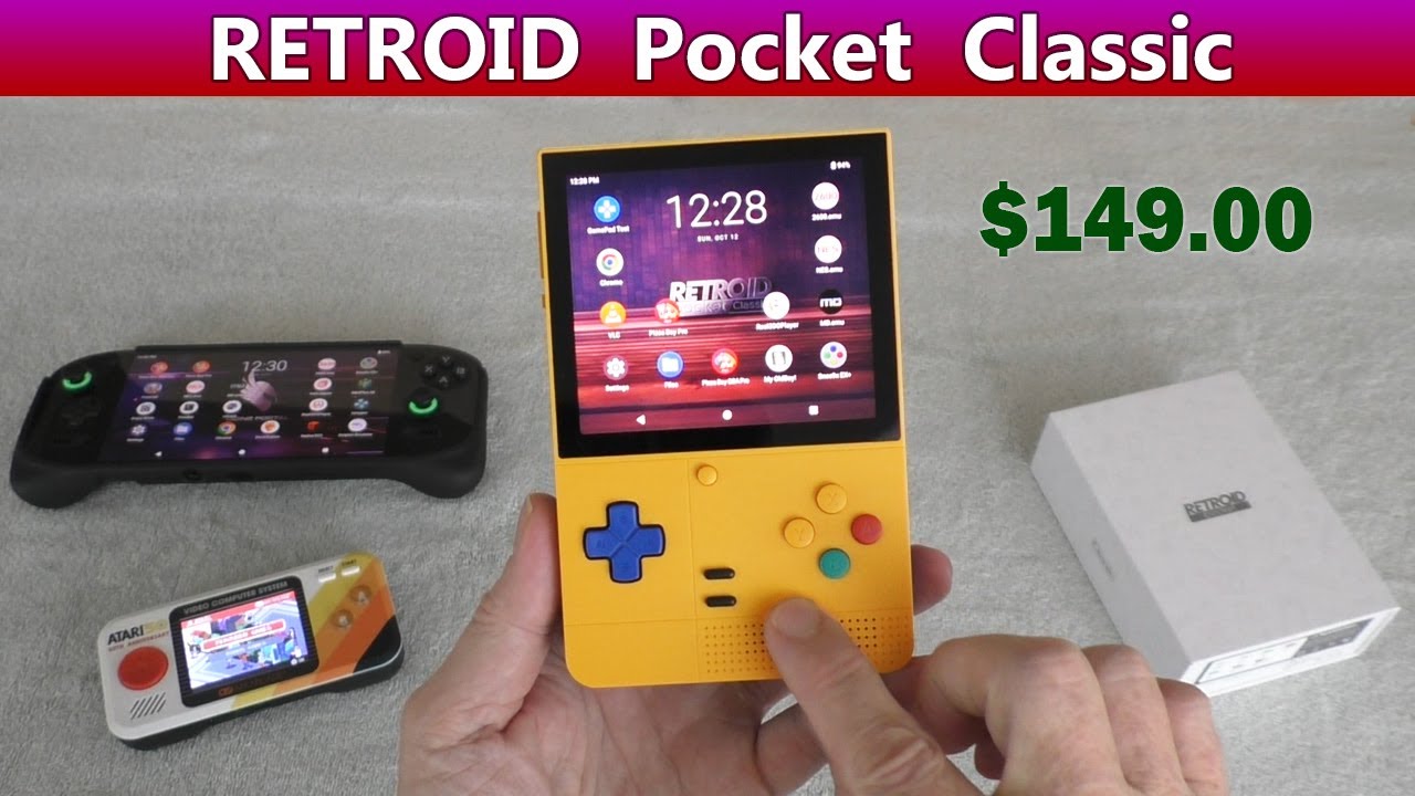 NEW! Retroid Pocket Classic REVIEW Gameplay and Thoughts android retro ...