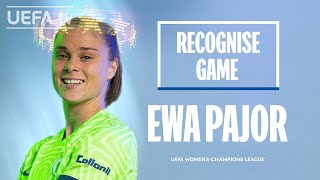 Recognise Game x Wolfsburg’s Ewa Pajor | UEFA Women's Champions League #QueensOfFootball