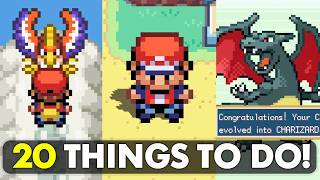 20 THINGS TO DO in Post Game After Beating Pokémon FireRed & LeafGreen screenshot 5