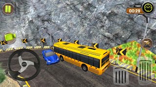 Uphill Tourist Coach Bus Driving -  Android Gameplay HD screenshot 5