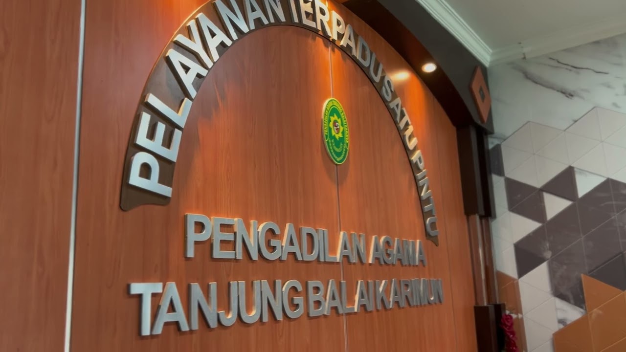 Audiovisual Tatacara Pendaftaran dan Pengambilan Produk Pengadilan di Pengadilan Agama TBK