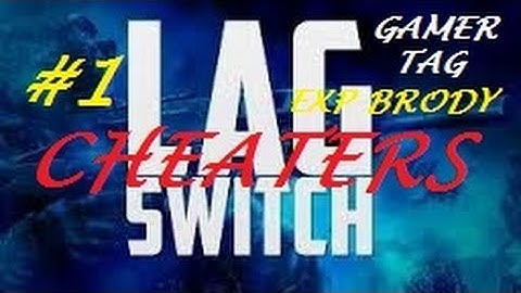 LAG SWITCH CHEATERS ON BLACK OPS 2 #1
