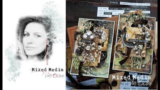 Masculine Mixed Media Cards for Craft O`Clock