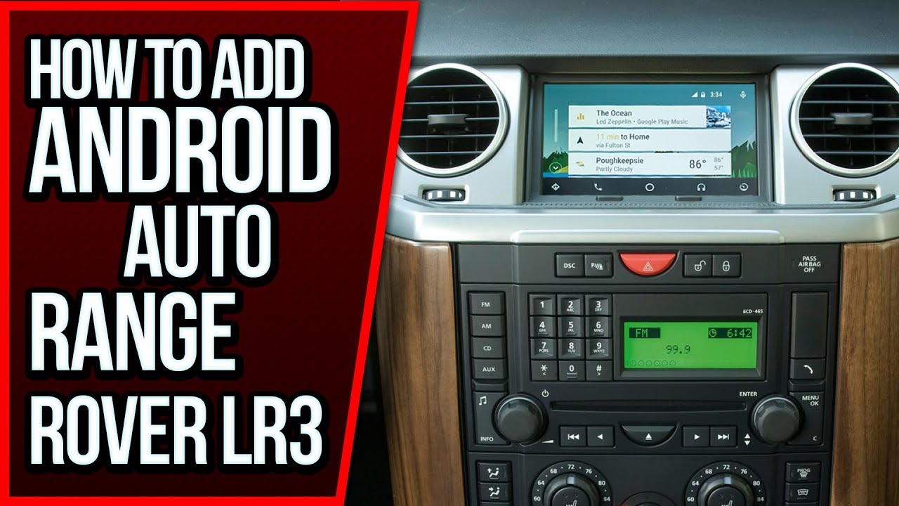 How To Add Android Auto Range Rover LR3 20052009 NavTool Interface