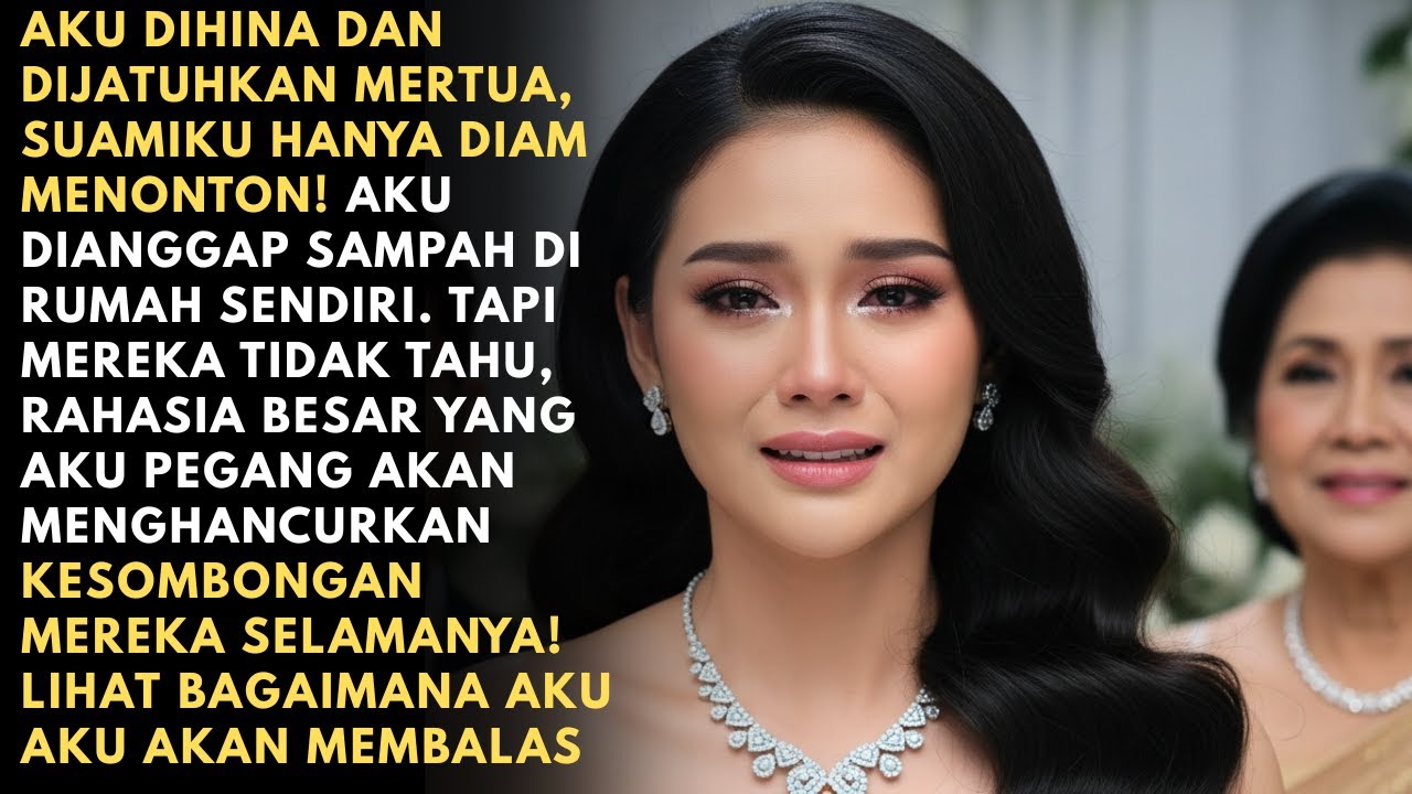 DI HARI AKU DI JATUHKAN MERTUA, SUAMIKU MEMILIH BERDIAM DIRI, AKHIRNYA AKU MEMBUAT MEREKA...