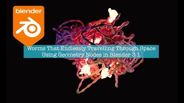 LIVENODING Double Headed Traveling Worms Using Geometry Nodes