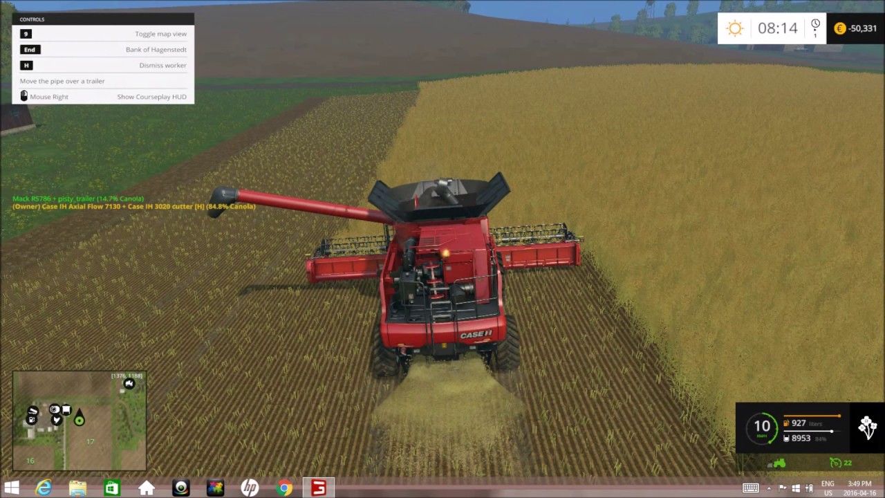 what is canola in farming simulator 14