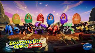 VTech Switch & Go Dinos – Surprise Ei 2 | Dino bauen & in Fahrzeug verwandeln!