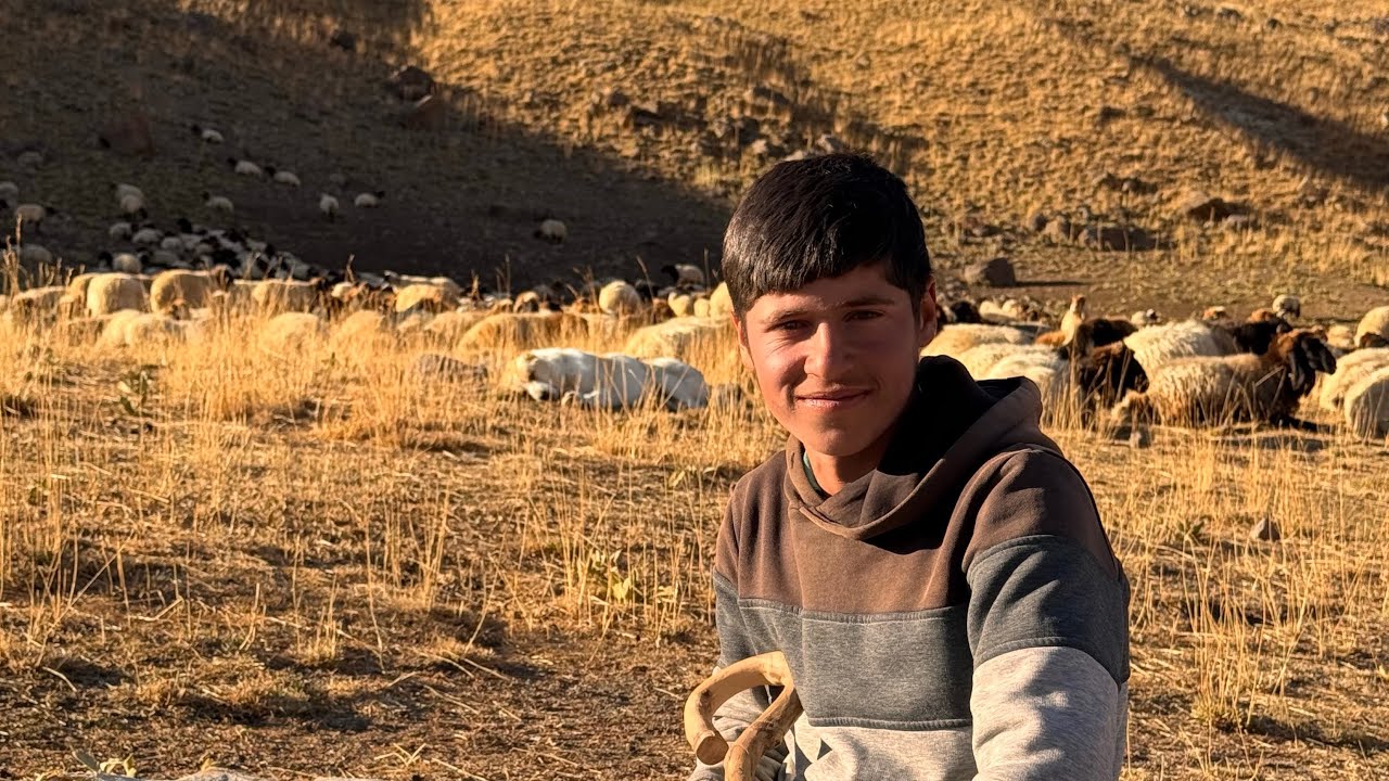 16 YAŞINDAKİ KOÇER KOYUNLARIYLA 60 GÜN GÖÇ HALİNDE