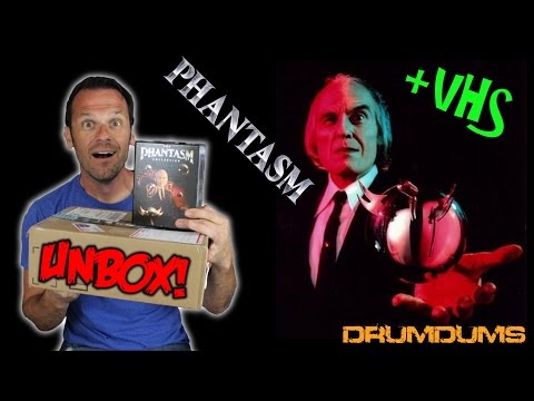 Drumdums PHANTASM BOX SET | VHS Haul #3 | Live Q&A