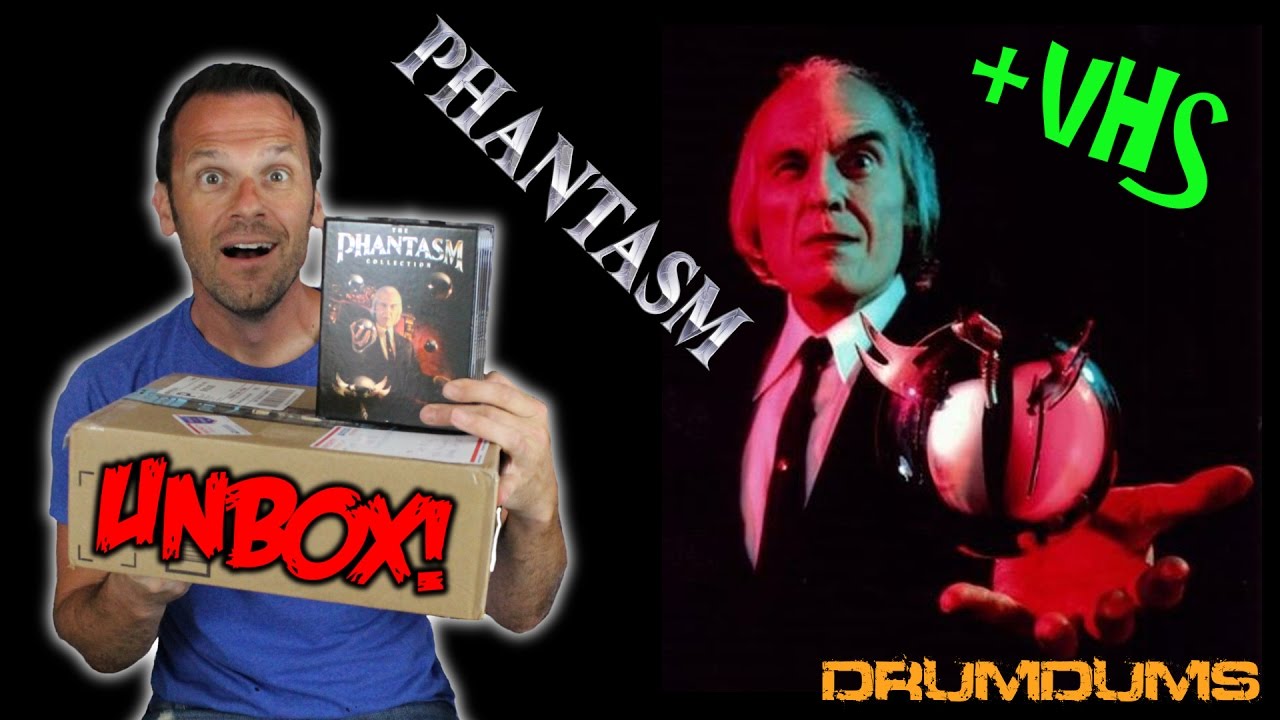 Drumdums PHANTASM BOX SET | VHS Haul #3 | Live Q&A