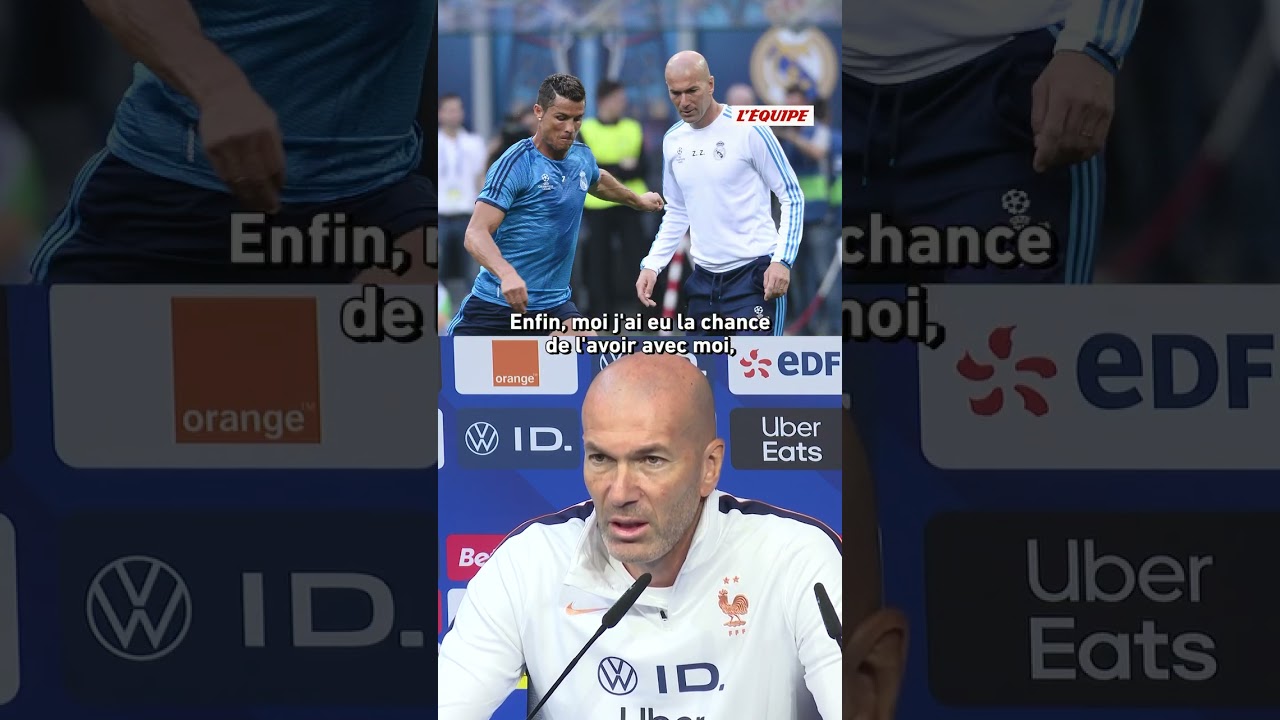 🇵🇹🇫🇷 "Chapeau Cristiano" : Zidane salue la carrière de Cristiano Ronaldo
