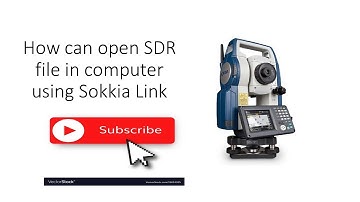 HOW TO CREAT EXCEL TO SDR FILE WITH SOKKIA LINK I Muhammad Ali Bhaddar