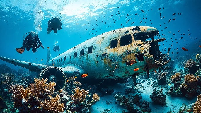 Missing Plane Discovered at the Bottom of the Pacific by Divers –  Decades-Old Mystery Solved - YouTube