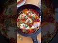 Have you ever tried this for breakfast ?? 😋Delicious Recipe Tunisian Shakshuka Recipe
