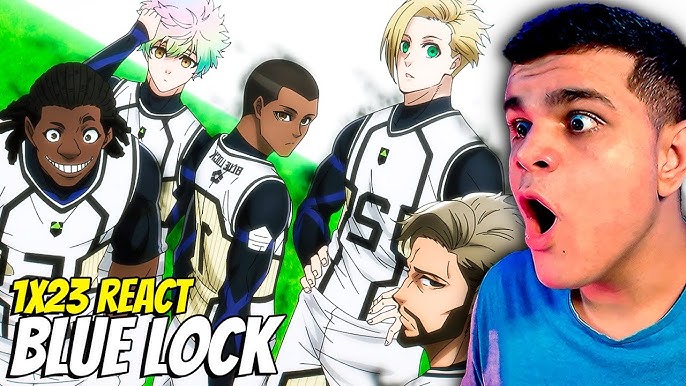 BLUE LOCK VS JAPÃO SUB-20! INSANO!! React Blue Lock EP. 24 