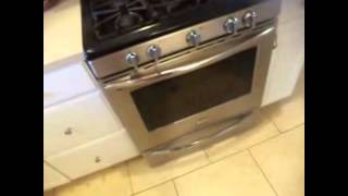 Lake Charles Home Inspectors Stove Not Attached To Wall