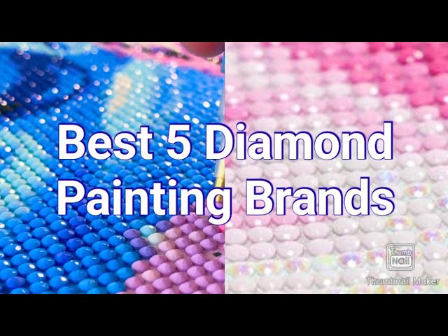 5 Recommended Brands of Diamond Painting Stickers-ARTDOT