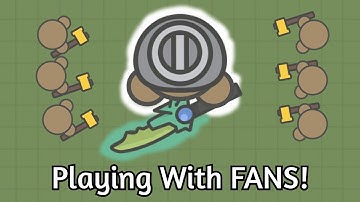 Playing Sploop.io/Moomoo.io Live WIth Fans!