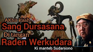 Dursasana gugur melawan Werkudara // Ki manteb Sudarsono