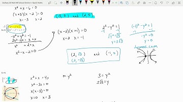 Solving Nonlinear Systems (version 2)
