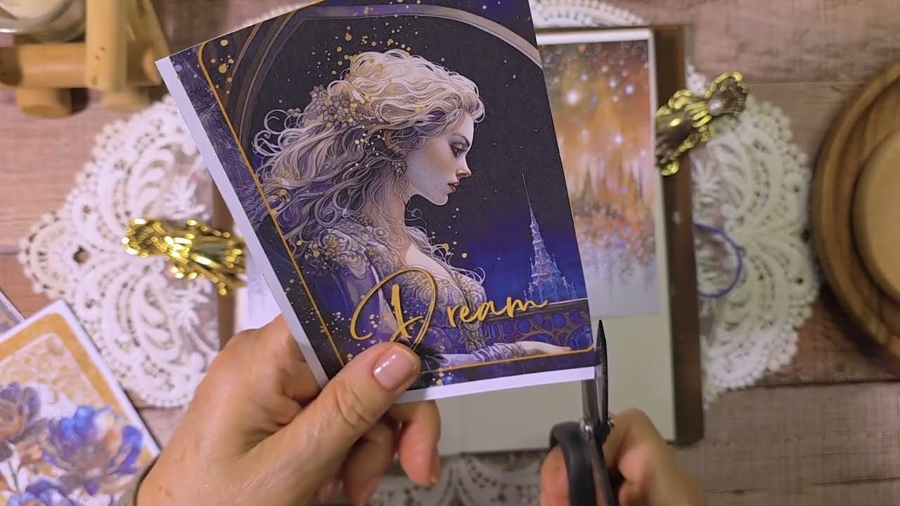 ASMR 🌠우리들의 시간🌠다꾸 ｜ 다이어리 꾸미기 ｜collage｜papersounds｜コラージュ ｜