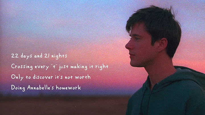 Alec Benjamin - Annabelle's Homework [Official Lyr...
