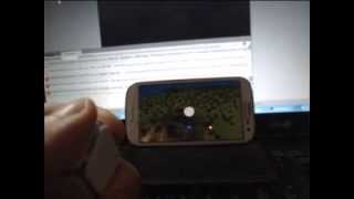 DICE+ accelerometer game demo test