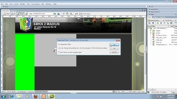 input video ke dalam dreamweaver