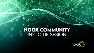 Inicio de sesión | noox Community | Tutoriales