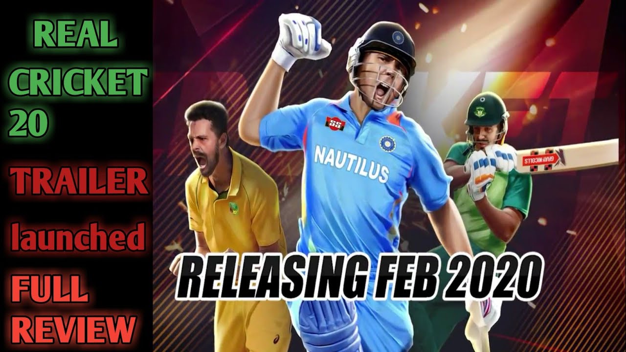 Real cricket 20 trailer launched Full Review In Urdu/ Hindi - YouTube