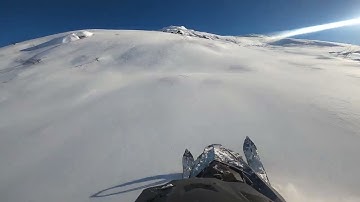 Polaris Khaos Boost 155 hill climb