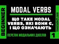 MODAL VERBS - вступ до теми - які вони і що означають