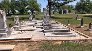 Old Grave yard in Terrell county Georgia