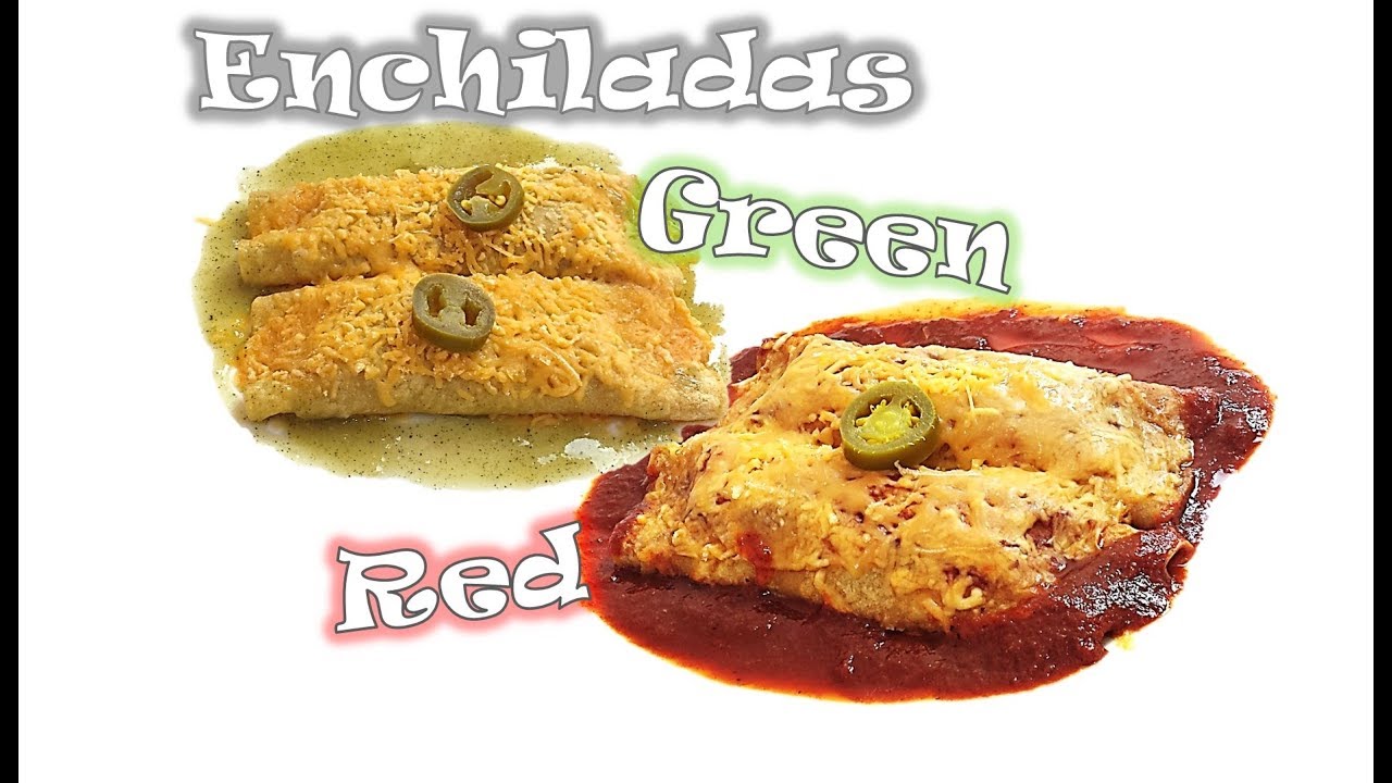 Red and Green Enchilada Verde Rojo Mexican Enchilada RinkusRasoi