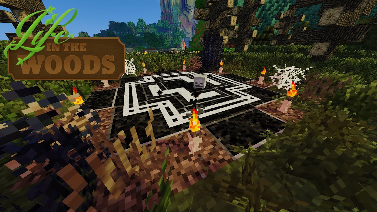 Life In The Woods #089 - Plans And Rituals - Minecraft Let's Play - YouTube