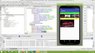 Horizontal scroll view in Android Studio - Practical