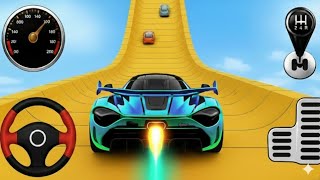 Mega Ramp Monster Car Racing 3D - Extreme Car Stunts - Android Gameplay screenshot 2