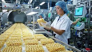 How INSTANT NOODLES Are Made in Factories | Full Manufacturing Process | Infinity Tech