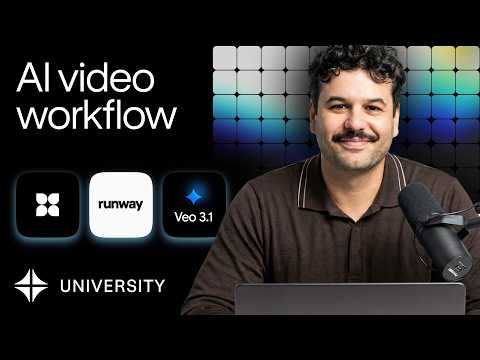 AI Video Workflow for Freelancers: Flora + Runway + Veo 3 (2026)