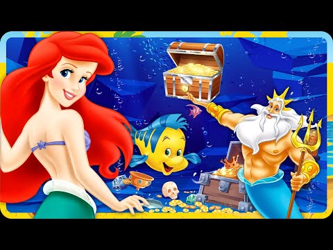 ♡ Disney Princess Enchanted Tale - Ariel Search for Underwater Treasure (Animated Story)