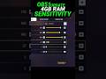 Free Fire Headshot Sensitivity Setting ⚙️ ✅OB 50 UPDATE  Best Sensitivity || Free Fire 🔥#sensitivity