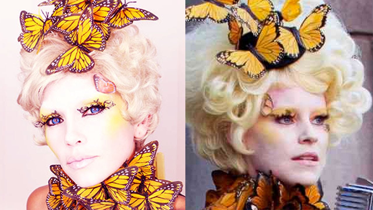 Effie Trinket Costume Makeup YouTube