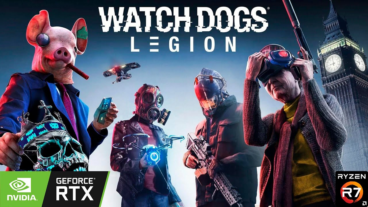 Watch Dogs: Legion - 1440p - Ryzen 7 5700X3D - RTX 3060 Ti