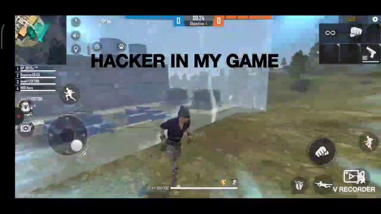 Hacker in clash squad FREE FIRE